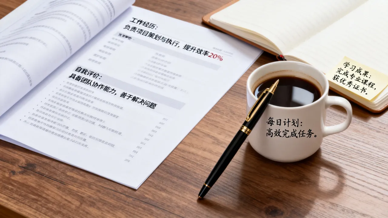 工作学习简历怎么写,个人简历自我评价如何写才能脱颖而出