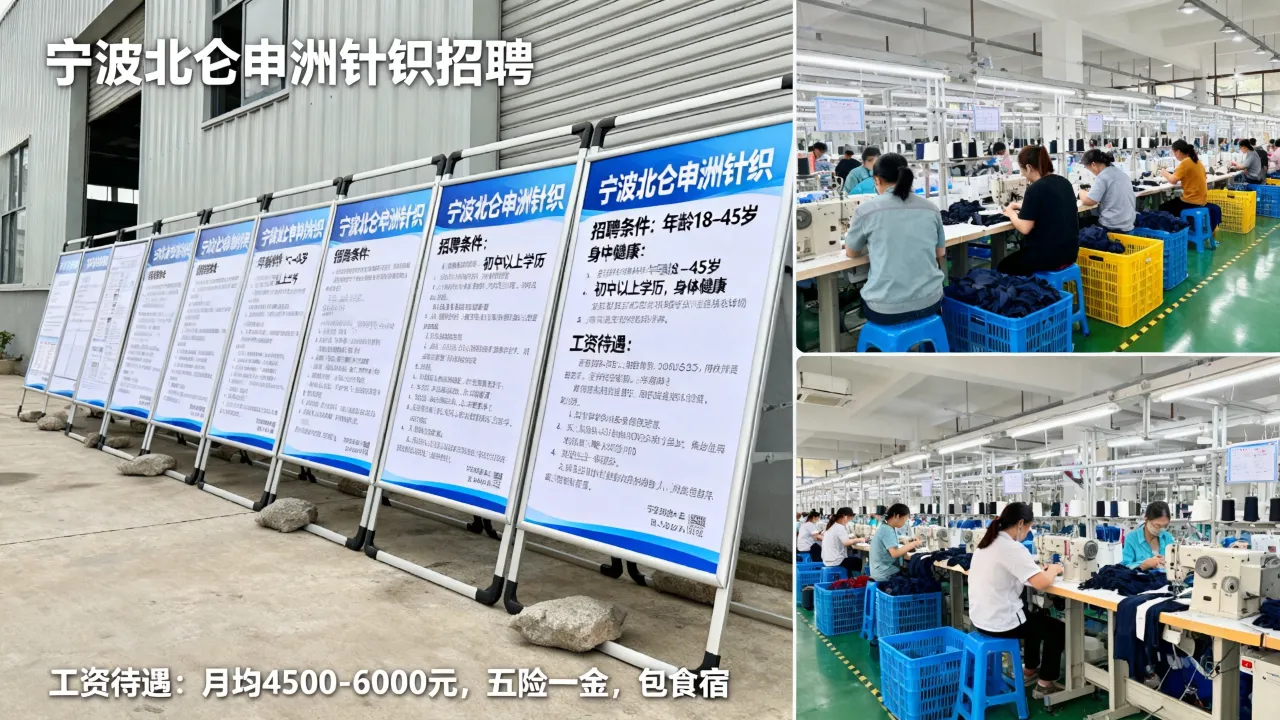 宁波北仑申洲针织招聘怎么样,申洲针织招聘条件及工资待遇如何?-图2 宁波北仑申洲针织招聘怎么样,申洲针织招聘条件及工资待遇如何?-图2