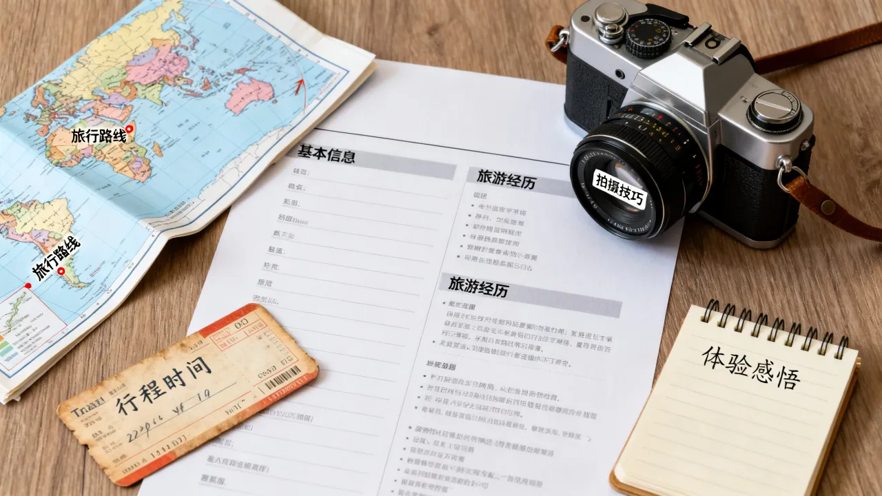 简历写旅游怎么写,旅游经历在简历中怎么写才吸引HR?