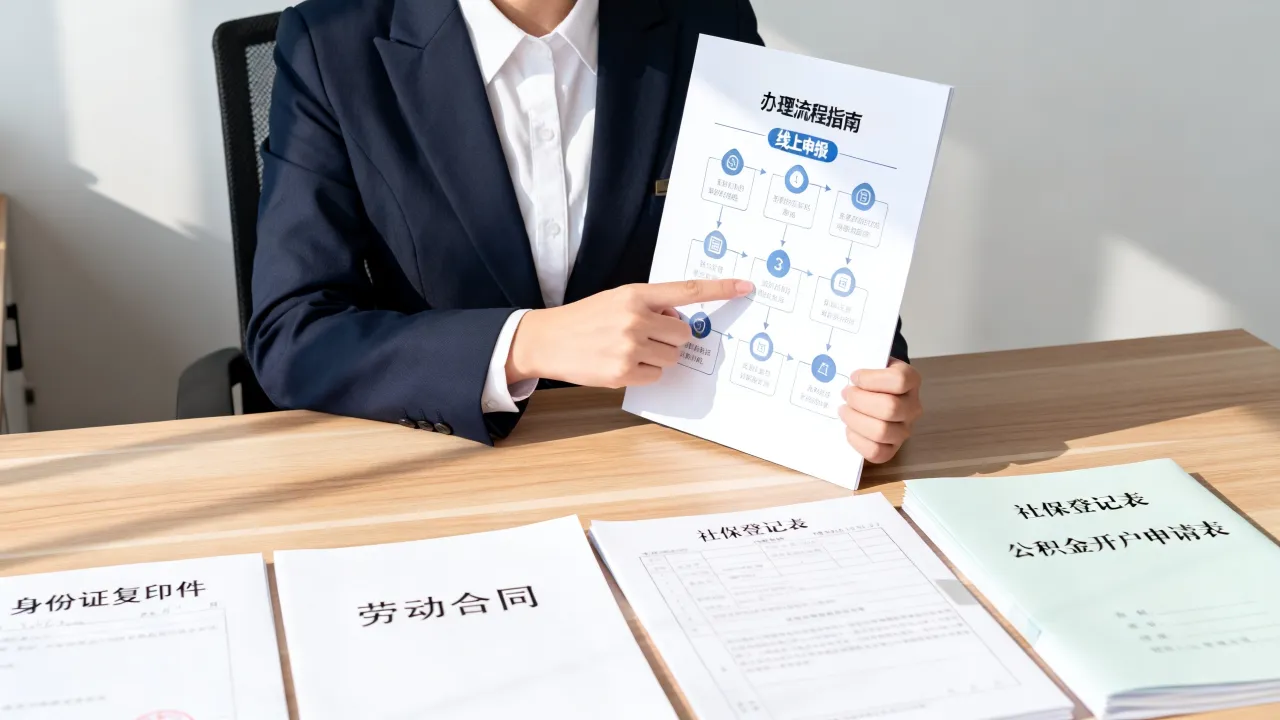 人事如何正确办理社保公积金,需要哪些材料及流程?