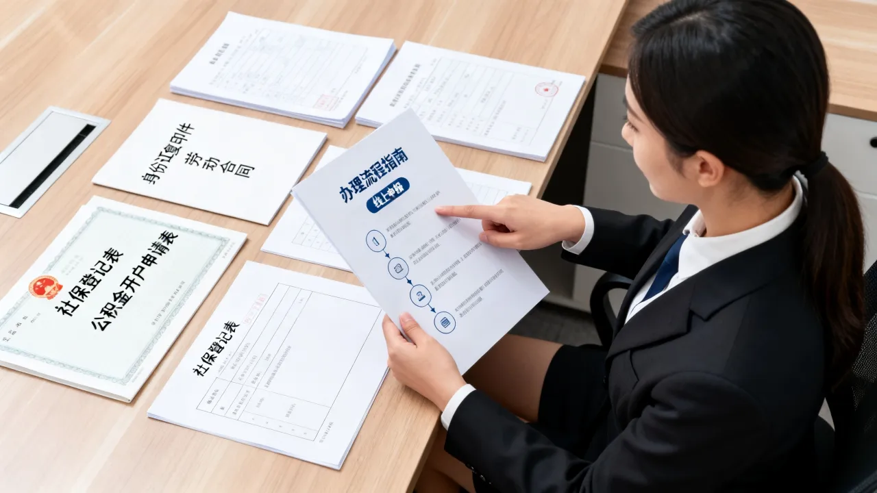 人事如何正确办理社保公积金,需要哪些材料及流程?-图3 人事如何正确办理社保公积金,需要哪些材料及流程?-图3