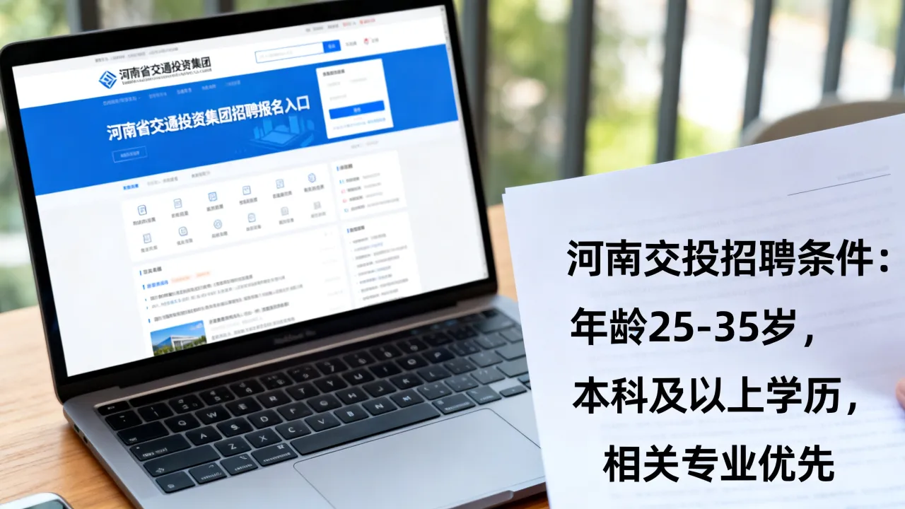河南省交通投资集团招聘报名入口在哪?,河南交投招聘条件是什么