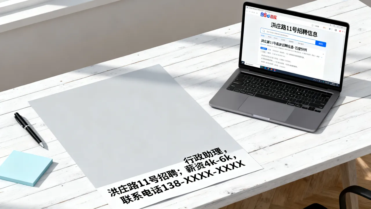 洪庄路11号招聘信息有哪些?怎么在百度上快速找到-图3 洪庄路11号招聘信息有哪些?怎么在百度上快速找到-图3