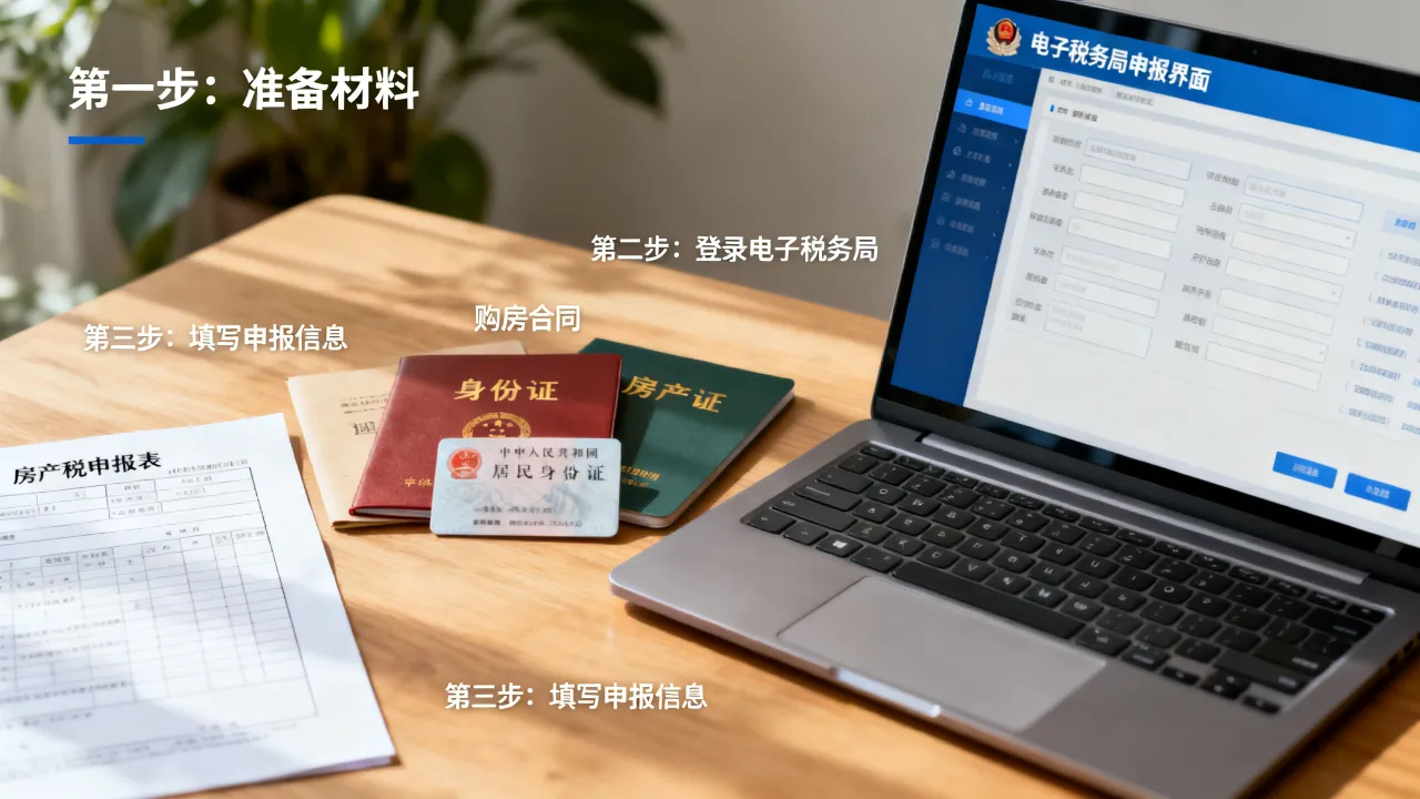 如何申报房产税,房产税申报流程及所需材料有哪些?-图3 如何申报房产税,房产税申报流程及所需材料有哪些?-图3