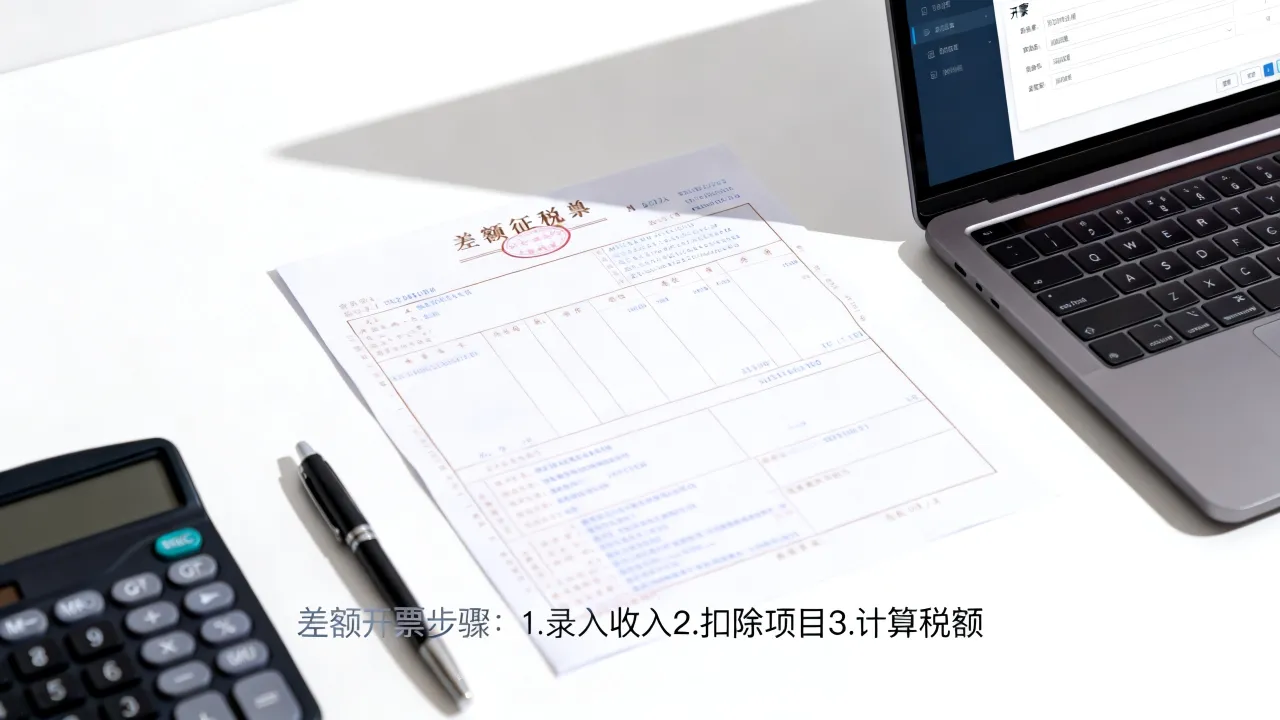 如何差额开票?差额征税发票怎么开?-图2 如何差额开票?差额征税发票怎么开?-图2
