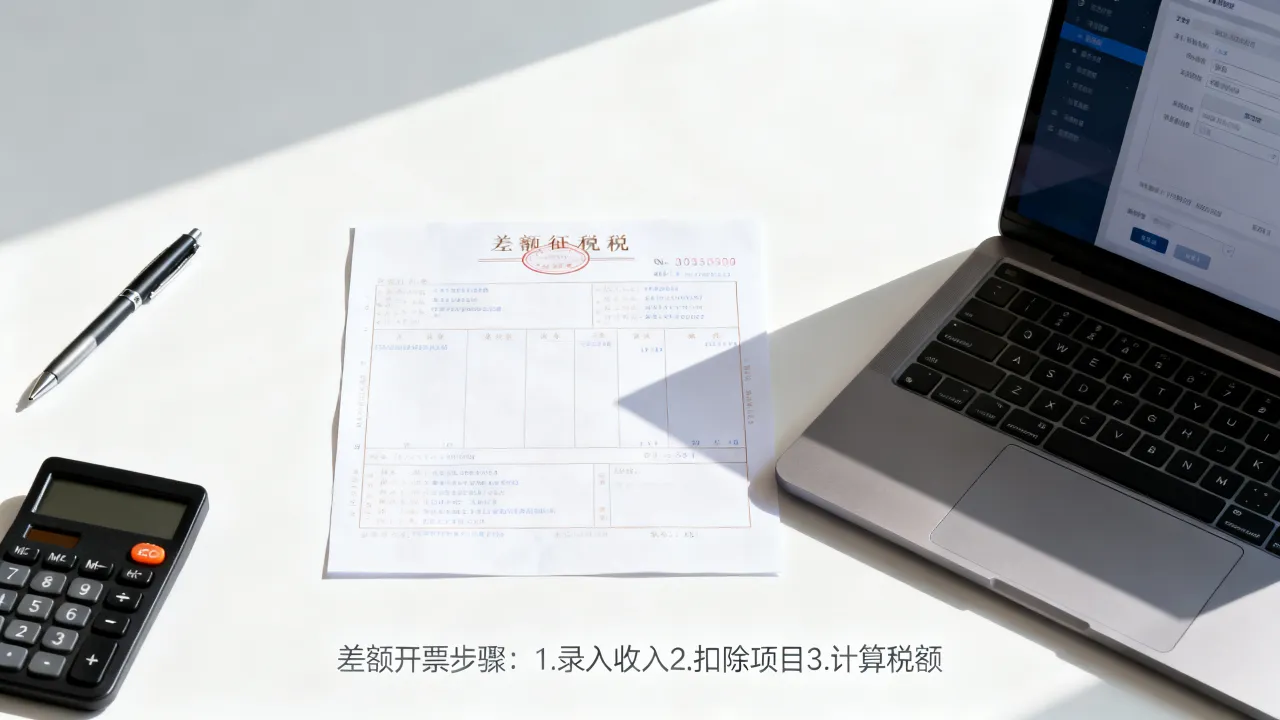 如何差额开票?差额征税发票怎么开?-图3 如何差额开票?差额征税发票怎么开?-图3