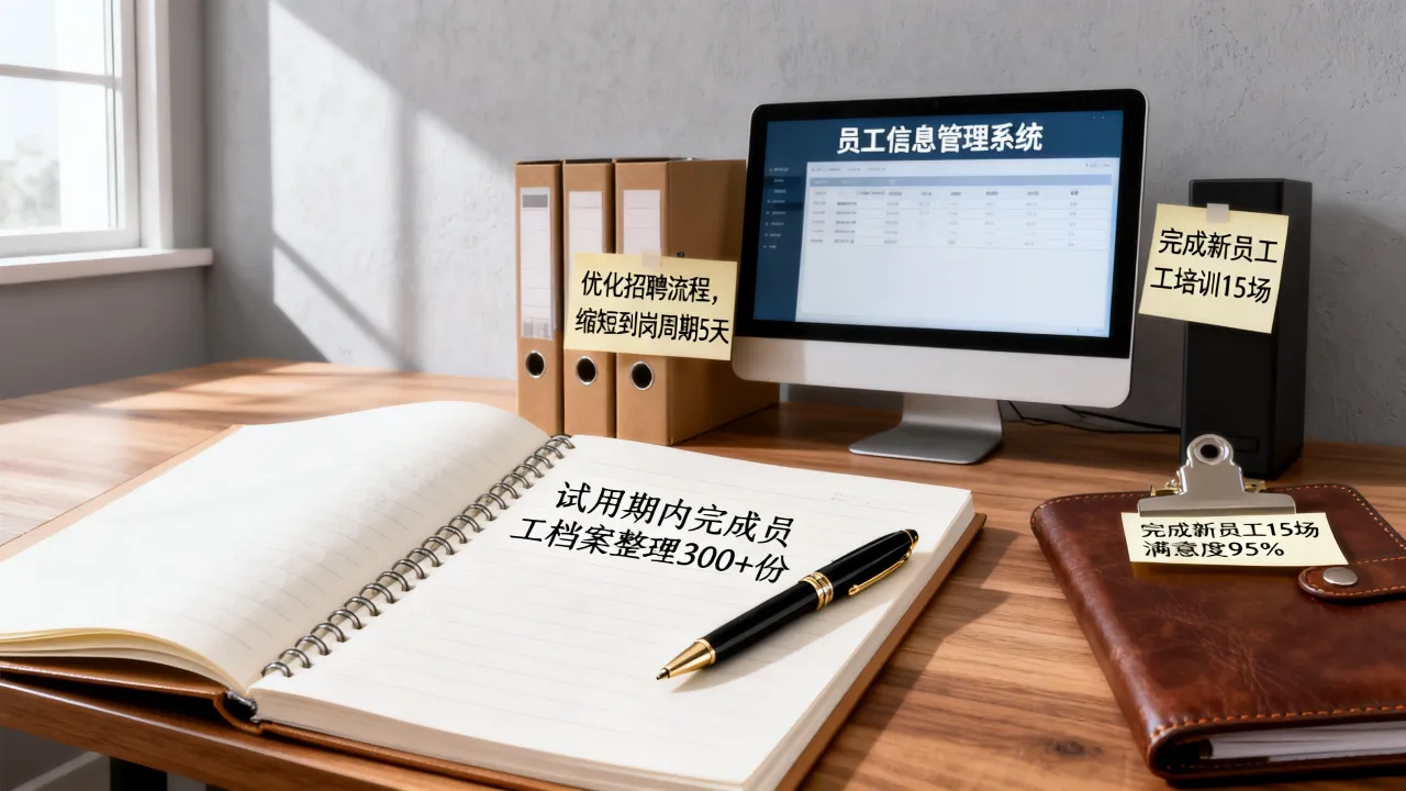 人事专员转正自我评价怎么写，人事专员转正自我评价范文模板-图1