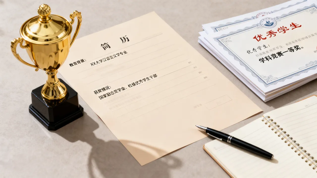 简历及获奖情况怎么写，个人简历获奖情况怎么写才能突出优势？-图2