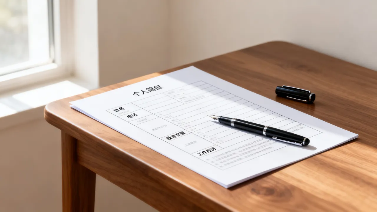 表格个人简历怎么写,个人简历表格模板哪里找?-图1 表格个人简历怎么写,个人简历表格模板哪里找?-图1