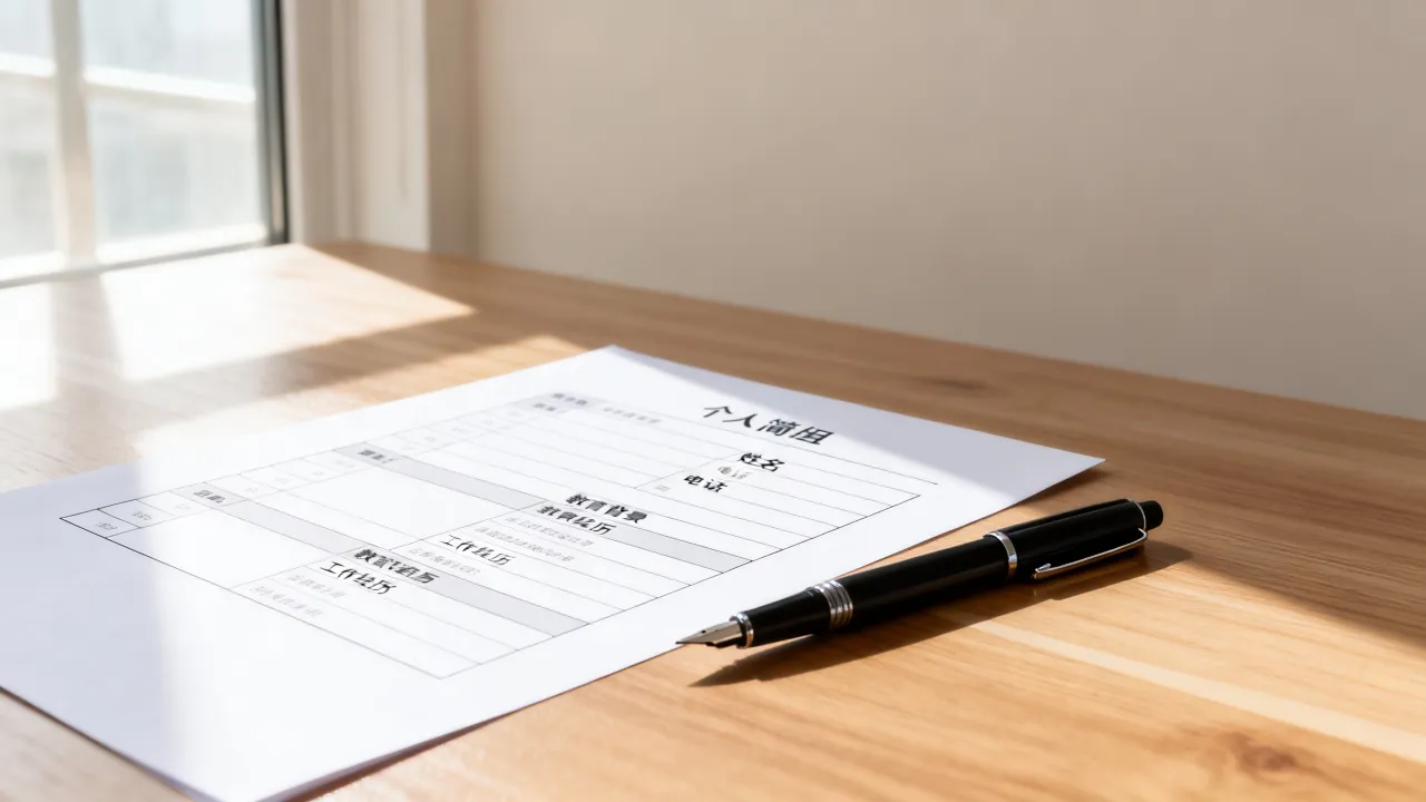 表格个人简历怎么写,个人简历表格模板哪里找?-图3 表格个人简历怎么写,个人简历表格模板哪里找?-图3
