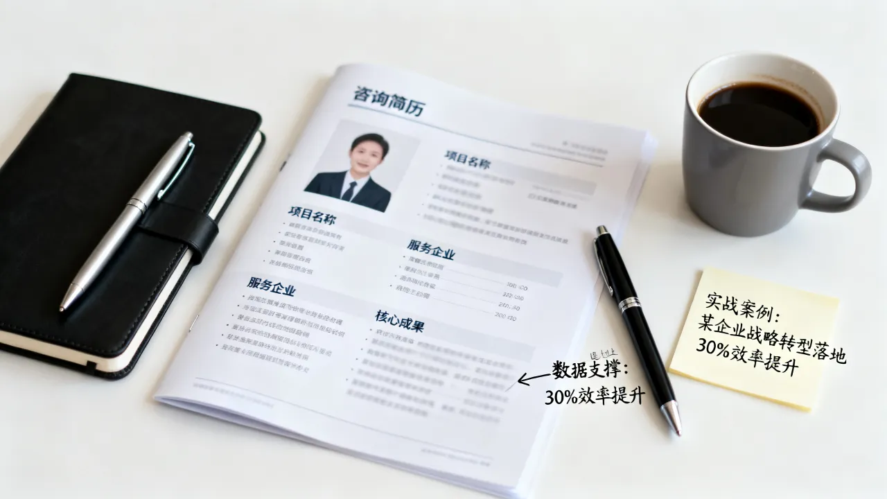 咨询师简历怎么写?如何突出实战经验让HR秒过?-图3 咨询师简历怎么写?如何突出实战经验让HR秒过?-图3