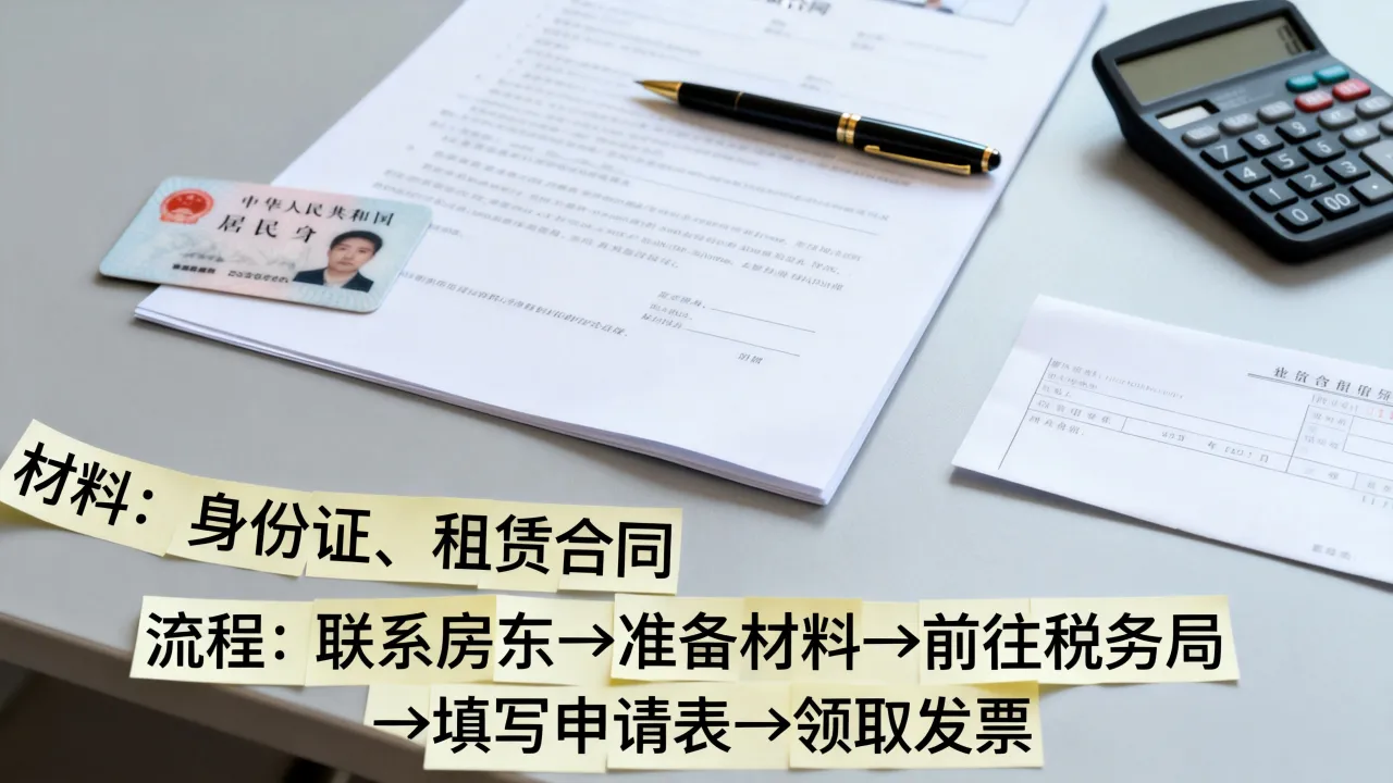租房如何开发票,个人租房开发票需要什么材料和流程?-图1 租房如何开发票,个人租房开发票需要什么材料和流程?-图1