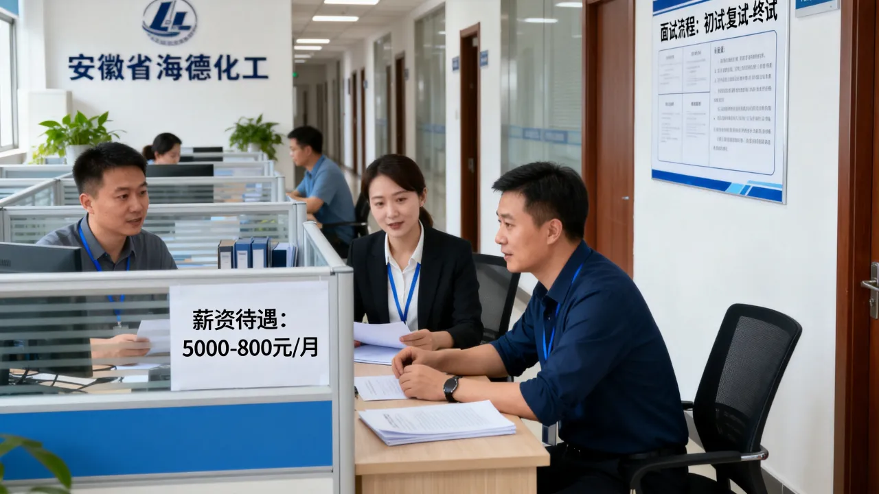 安徽省海德化工招聘薪资待遇怎么样，海德化工面试好通过吗？-图1