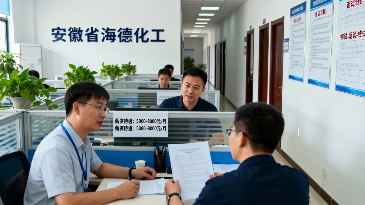 安徽省海德化工招聘薪资待遇怎么样，海德化工面试好通过吗？-图3