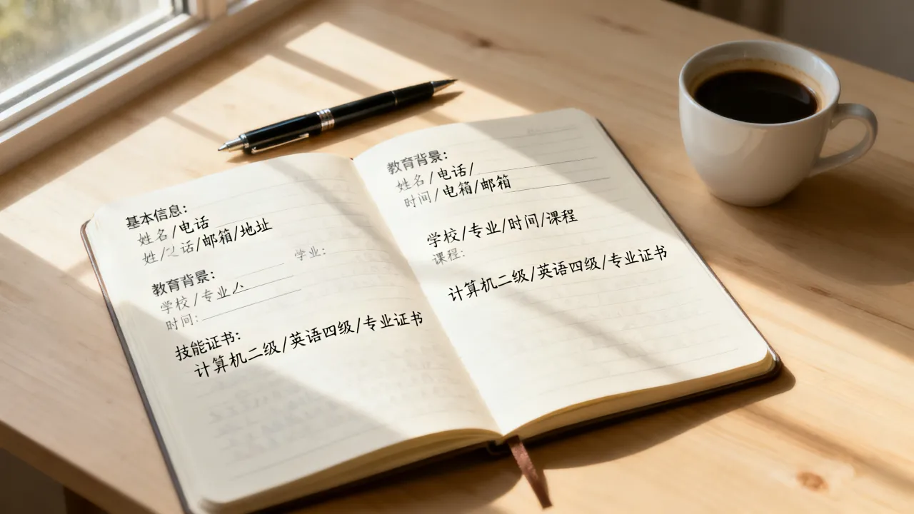 在校个人简历怎么写?应届生无经验简历范文模板,怎么写好?-图1 在校个人简历怎么写?应届生无经验简历范文模板,怎么写好?-图1
