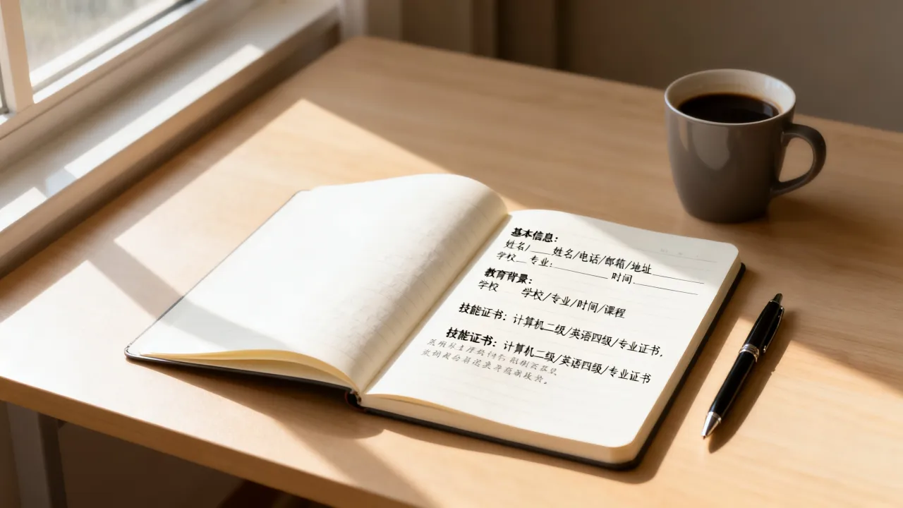 在校个人简历怎么写?应届生无经验简历范文模板,怎么写好?-图2 在校个人简历怎么写?应届生无经验简历范文模板,怎么写好?-图2