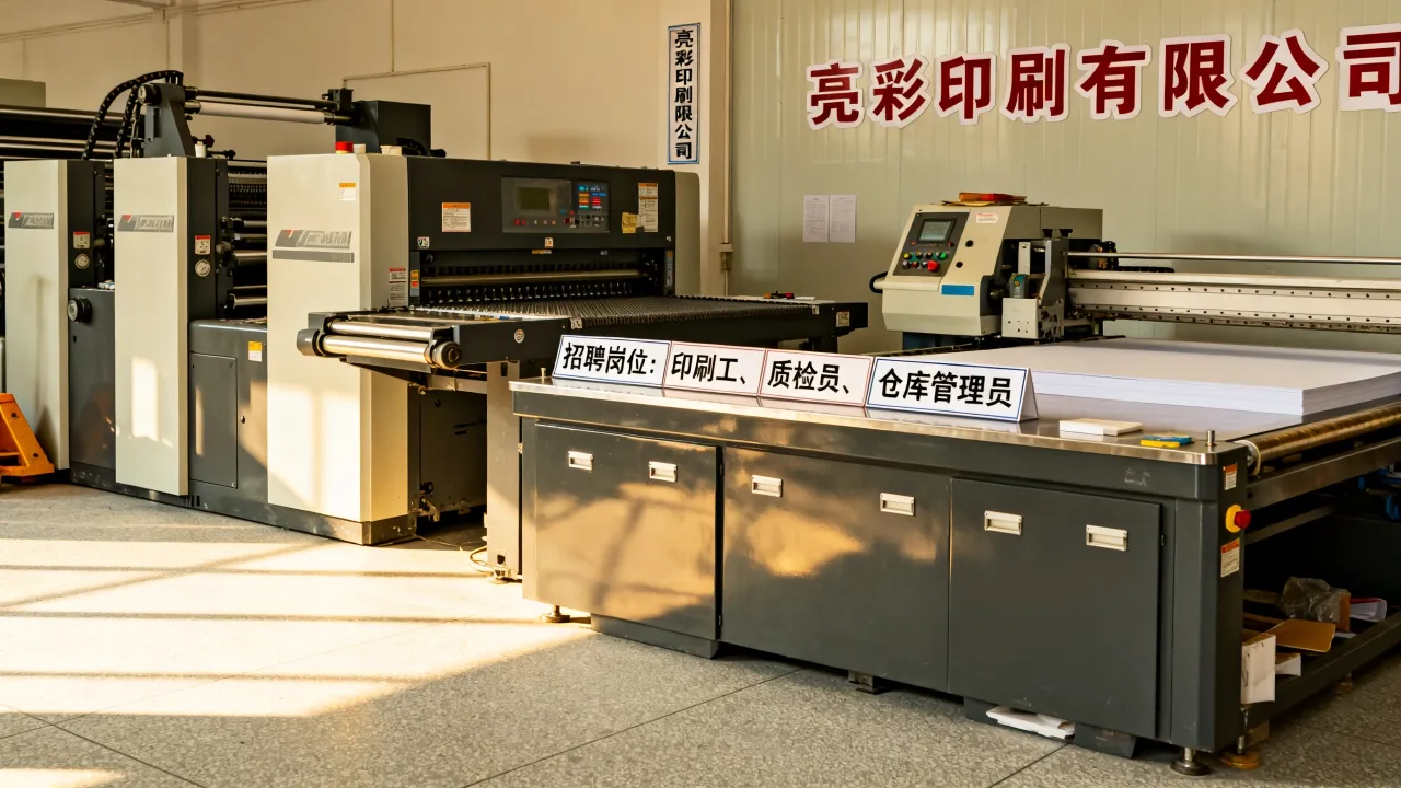 亮彩印刷有限公司招聘怎么样,印刷厂招聘岗位有哪些,值不值得去-图1 亮彩印刷有限公司招聘怎么样,印刷厂招聘岗位有哪些,值不值得去-图1