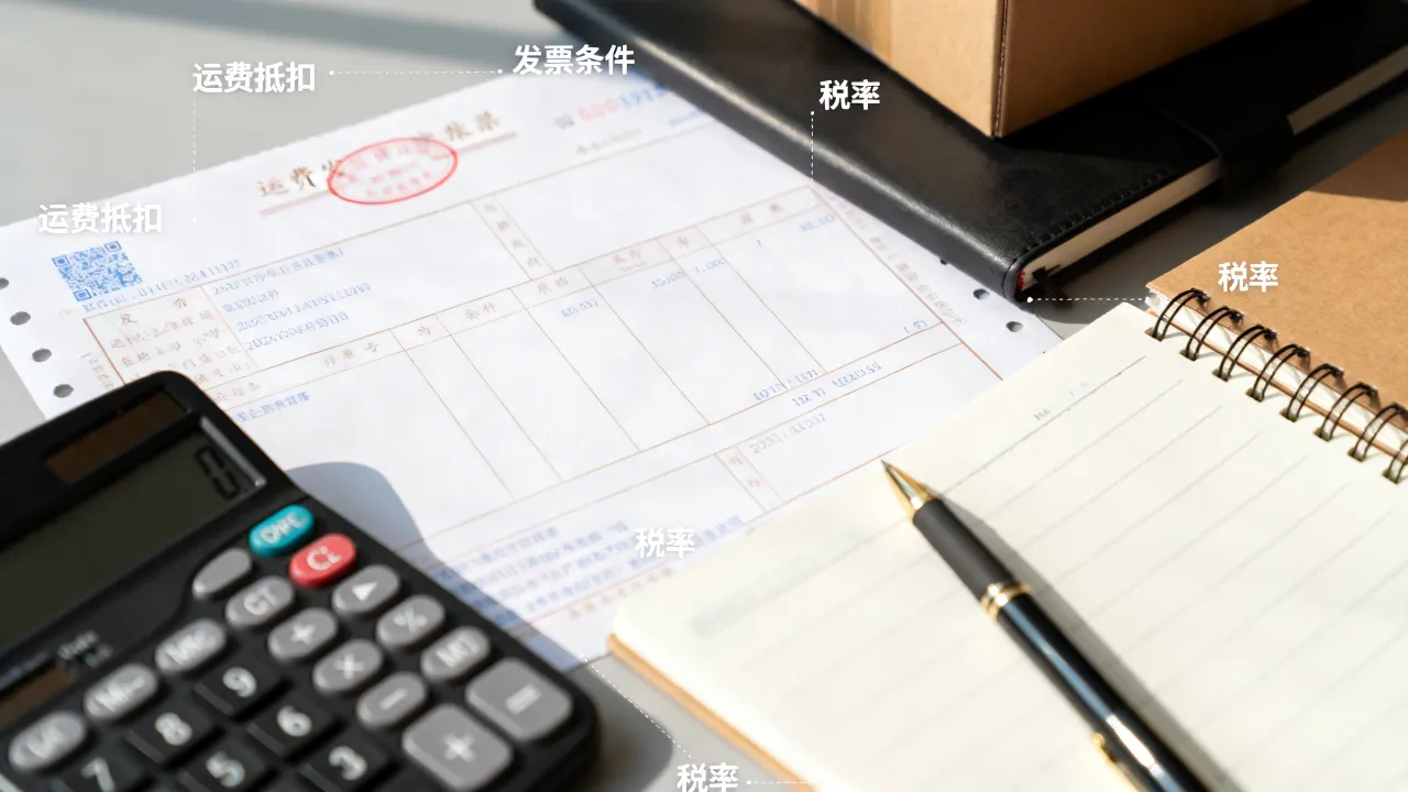 运费如何抵扣?运费发票抵扣条件与税率详解-图1 运费如何抵扣?运费发票抵扣条件与税率详解-图1