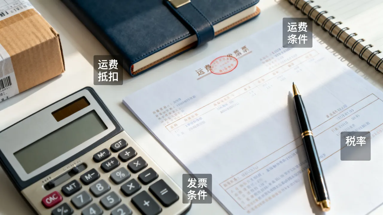 运费如何抵扣?运费发票抵扣条件与税率详解-图2 运费如何抵扣?运费发票抵扣条件与税率详解-图2