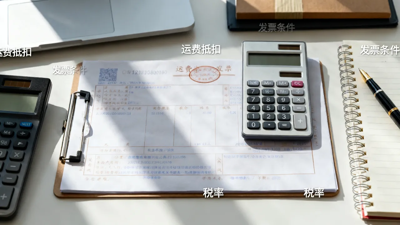 运费如何抵扣?运费发票抵扣条件与税率详解-图3 运费如何抵扣?运费发票抵扣条件与税率详解-图3