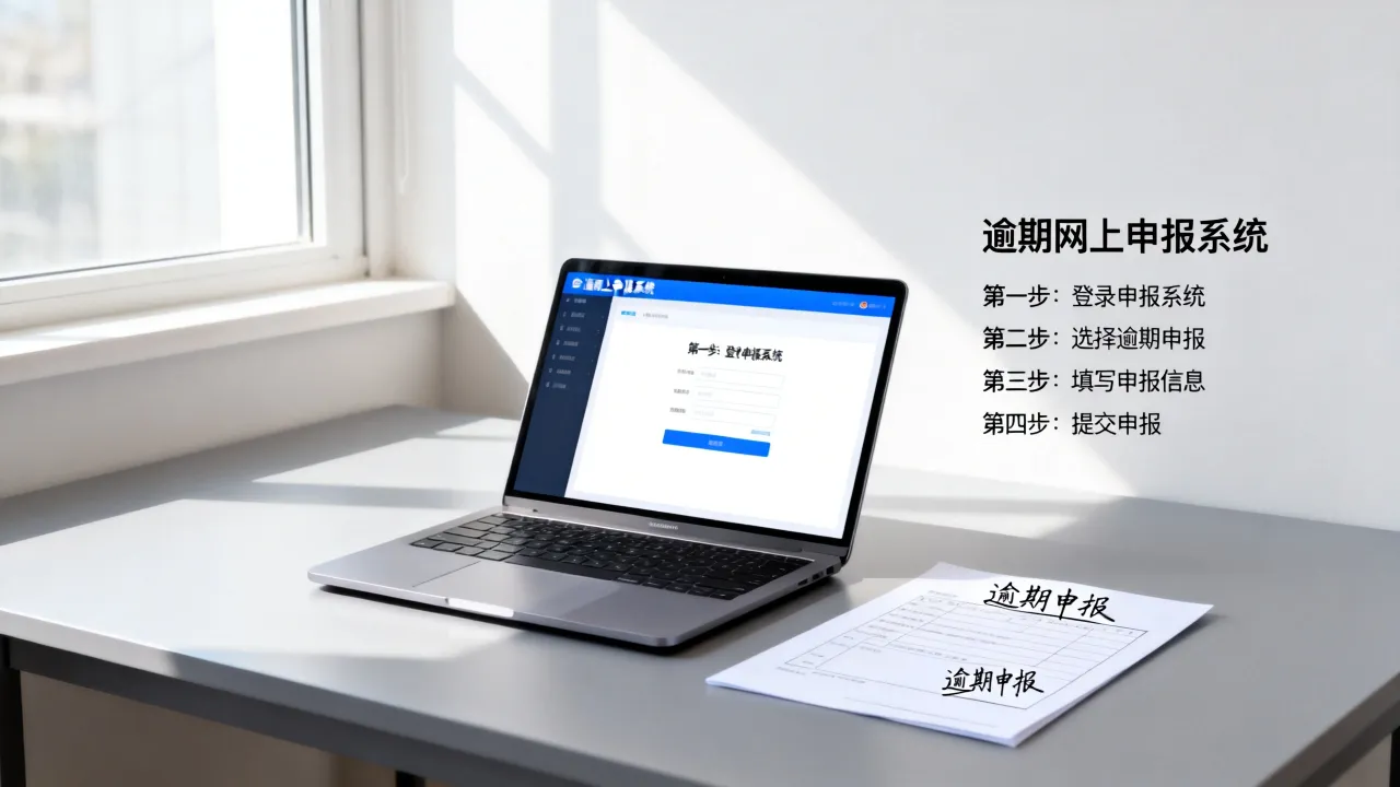 逾期如何在网上申报,逾期申报具体操作流程是什么?-图3 逾期如何在网上申报,逾期申报具体操作流程是什么?-图3
