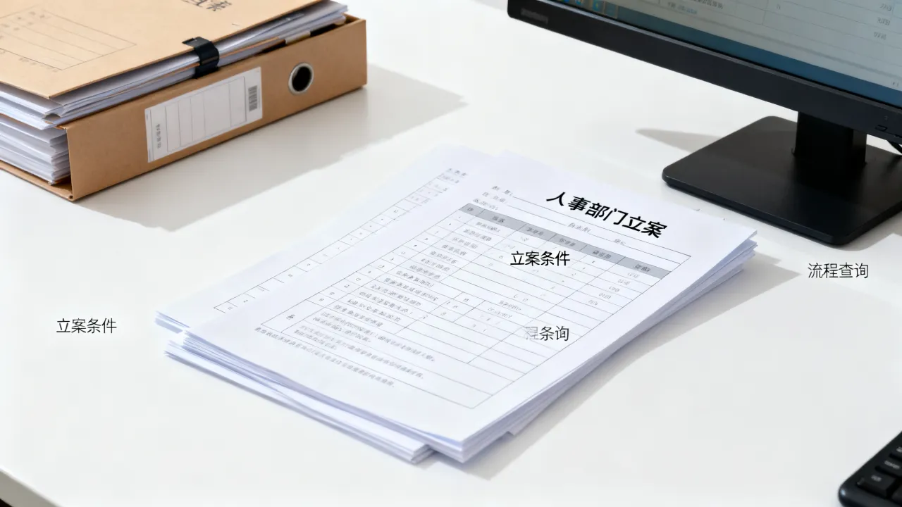 人事部门立案需要哪些条件?人事部门立案条件流程及查询-图3 人事部门立案需要哪些条件?人事部门立案条件流程及查询-图3