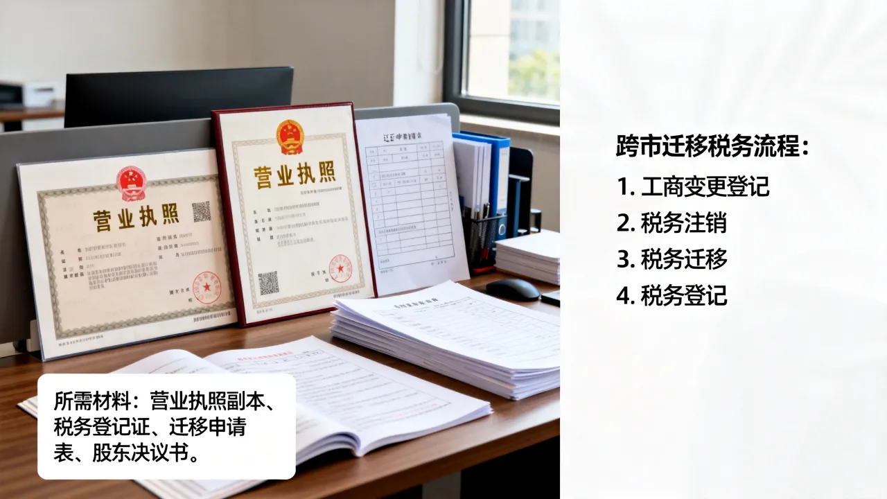 公司迁移税务如何办理，跨市迁移税务办理流程及所需材料有哪些？-图2