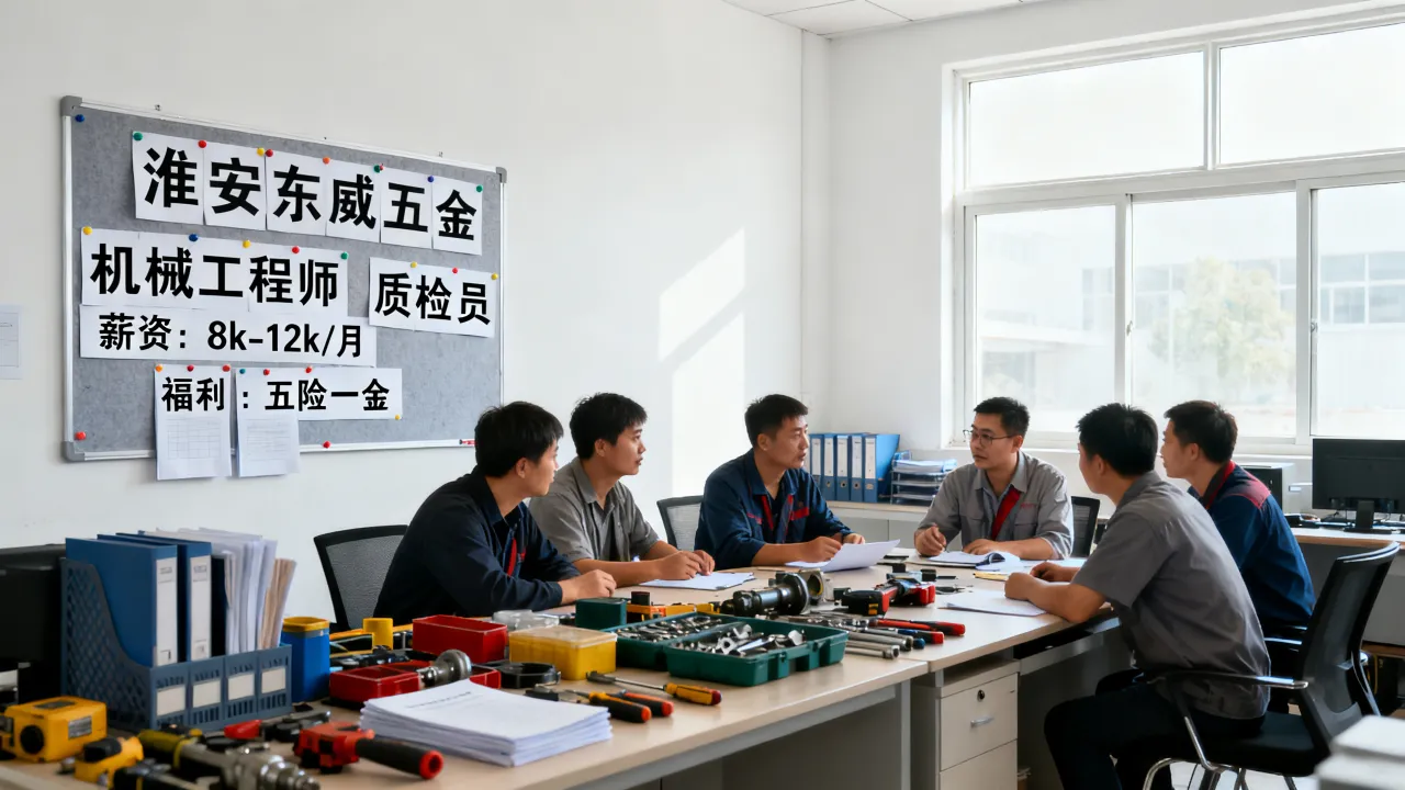 淮安东威五金招聘怎么样,有哪些岗位待遇如何?-图1 淮安东威五金招聘怎么样,有哪些岗位待遇如何?-图1