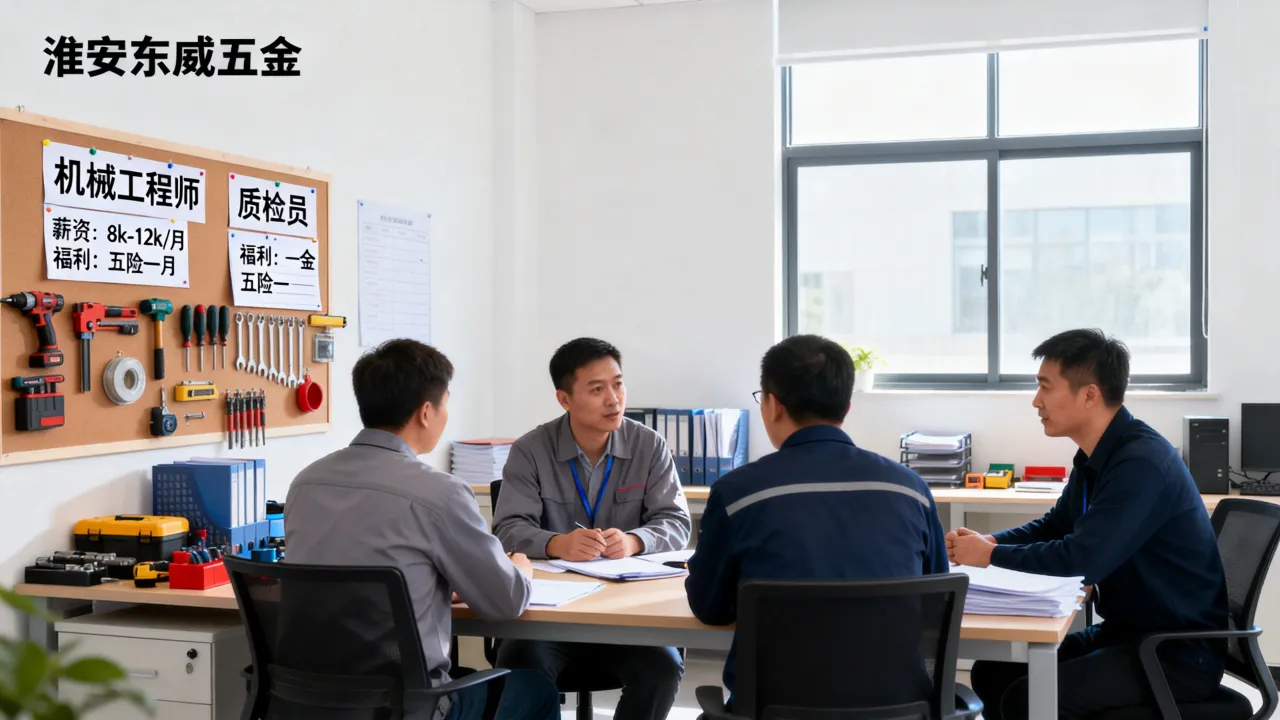 淮安东威五金招聘怎么样,有哪些岗位待遇如何?-图2 淮安东威五金招聘怎么样,有哪些岗位待遇如何?-图2