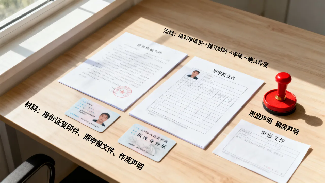 如何申报作废,需要提供哪些材料和具体流程?-图3 如何申报作废,需要提供哪些材料和具体流程?-图3