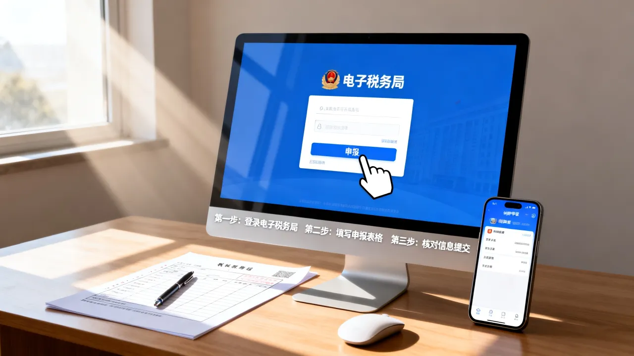 如何网上纳税申报,网上报税具体操作步骤是什么?