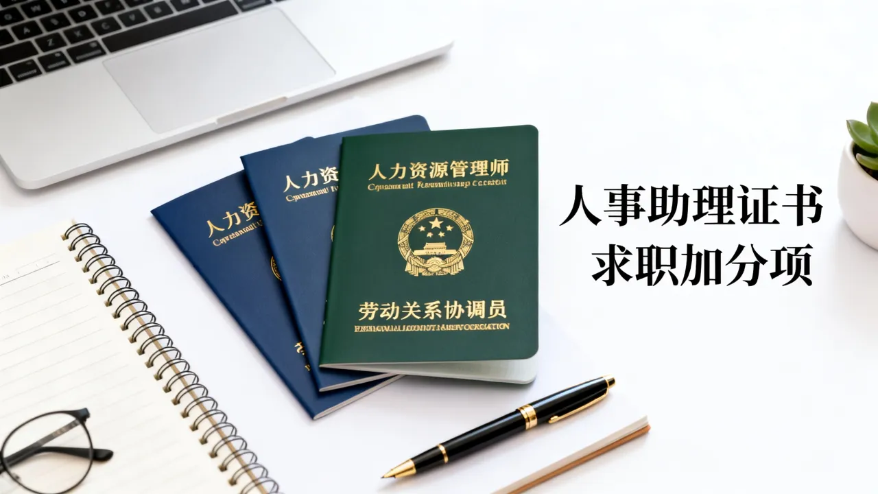 人事助理要证书吗，考取哪些证书对求职最有帮助？-图3