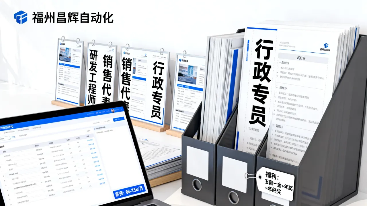 福州昌辉自动化招聘有哪些岗位?待遇怎么样-图2 福州昌辉自动化招聘有哪些岗位?待遇怎么样-图2