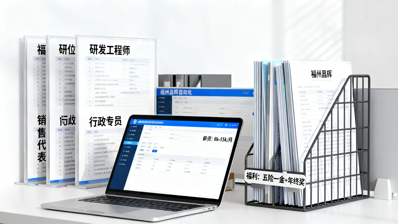 福州昌辉自动化招聘有哪些岗位?待遇怎么样-图3 福州昌辉自动化招聘有哪些岗位?待遇怎么样-图3
