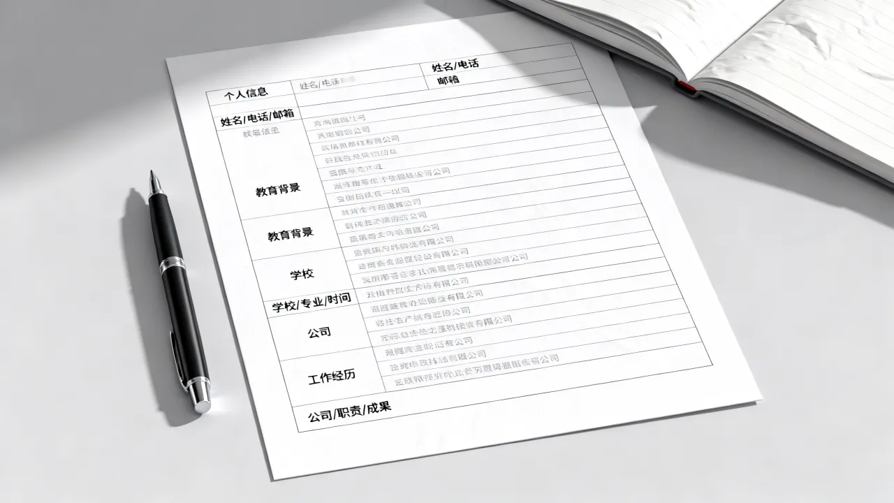 简历要怎么填写？个人简历填写技巧和注意事项有哪些-图1