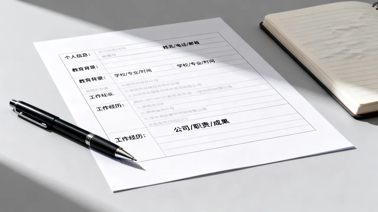 简历要怎么填写？个人简历填写技巧和注意事项有哪些-图3