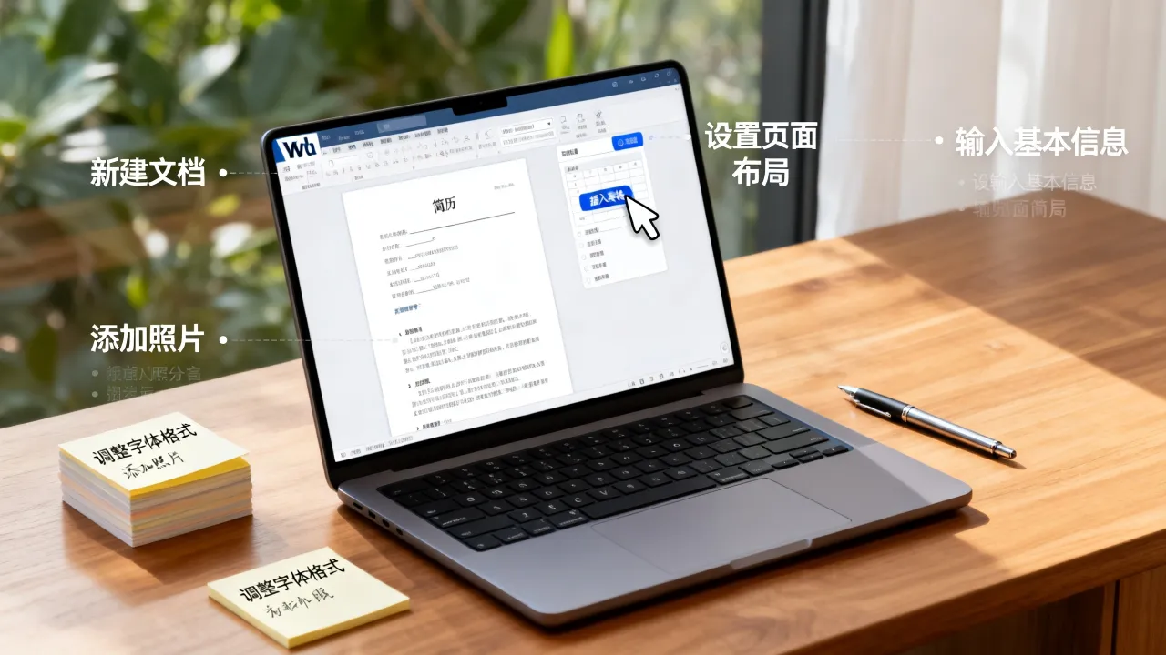word怎么弄简历,word制作简历的具体操作步骤是什么-图1 word怎么弄简历,word制作简历的具体操作步骤是什么-图1