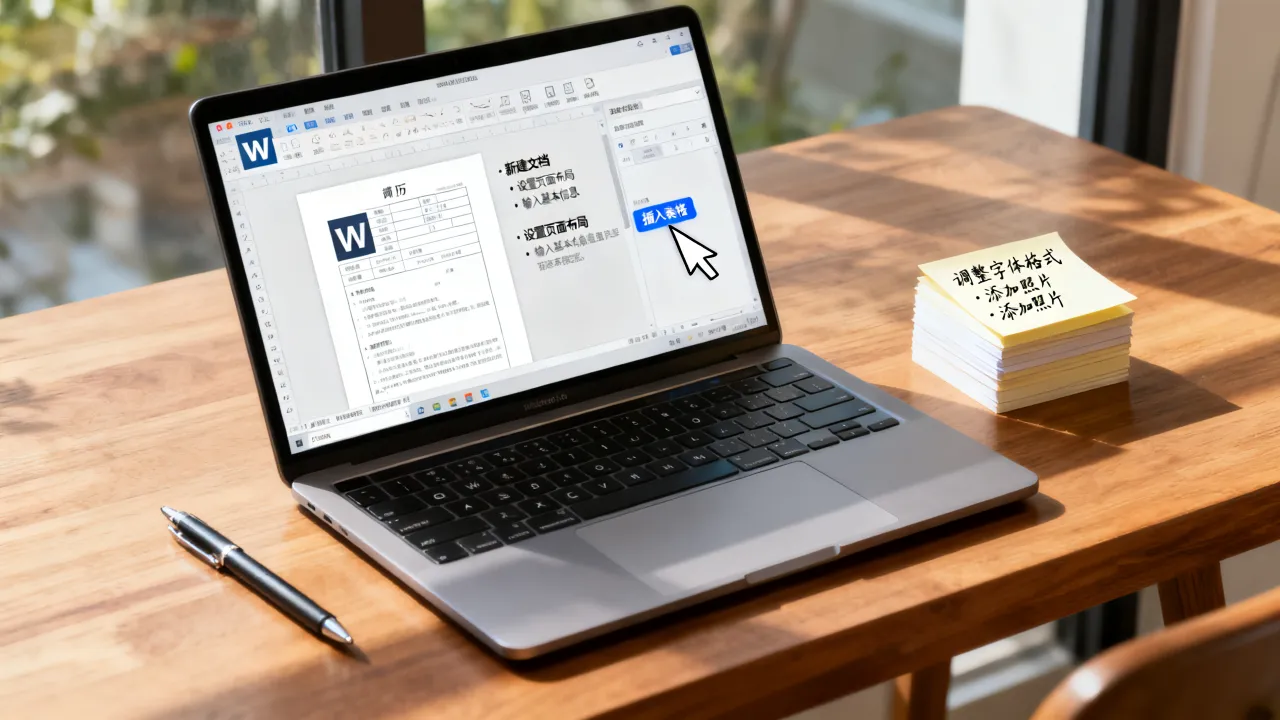 word怎么弄简历,word制作简历的具体操作步骤是什么-图2 word怎么弄简历,word制作简历的具体操作步骤是什么-图2