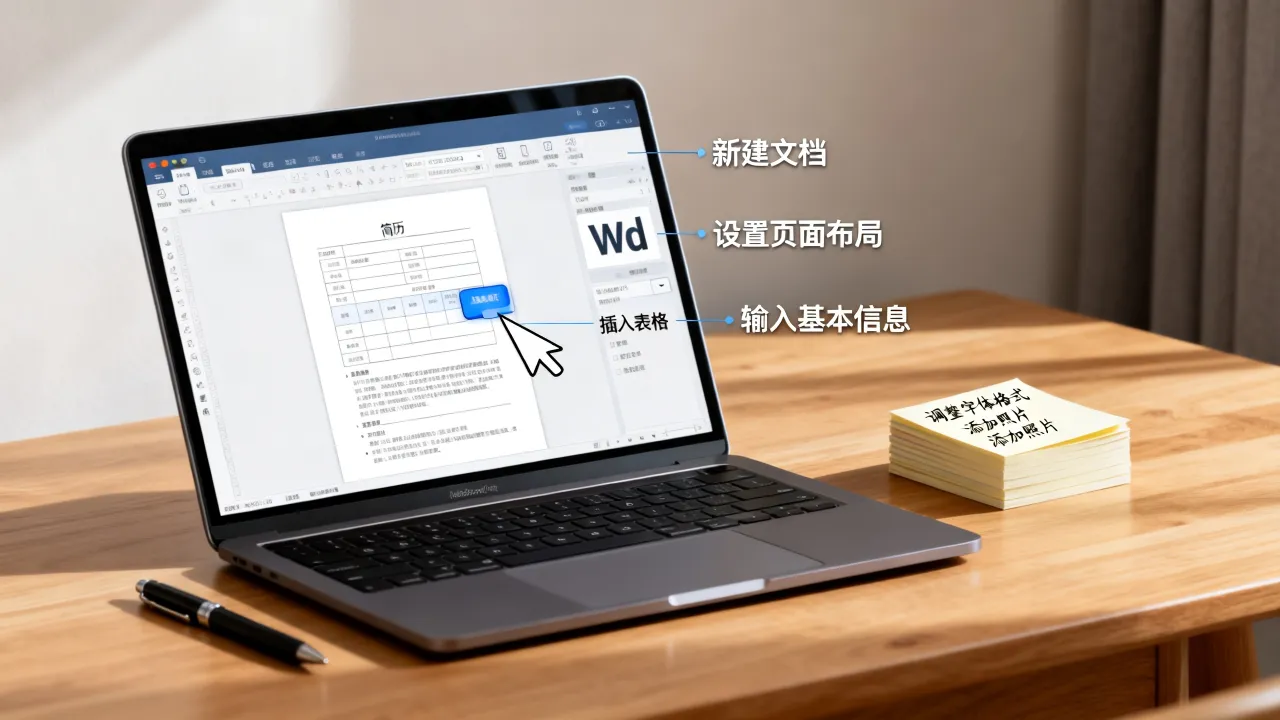 word怎么弄简历,word制作简历的具体操作步骤是什么-图3 word怎么弄简历,word制作简历的具体操作步骤是什么-图3