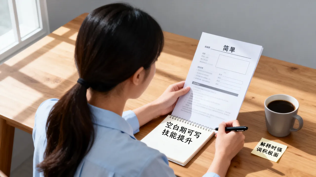 空白期怎么写简历？简历空白期怎么向面试官解释？-图2