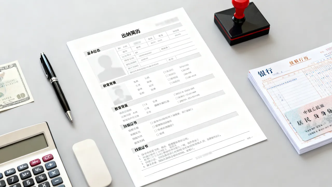 出纳的简历怎么写,没有工作经验如何写才能通过面试?-图1 出纳的简历怎么写,没有工作经验如何写才能通过面试?-图1