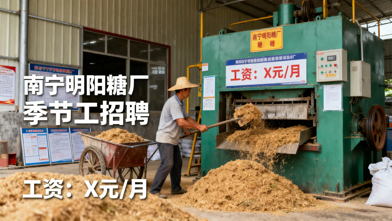 南宁明阳糖厂招聘季节工是真的吗?,季节工工资多少钱-图2 南宁明阳糖厂招聘季节工是真的吗?,季节工工资多少钱-图2