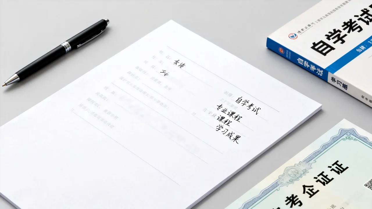 自考的简历怎么写,没有工作经验自考简历如何突出亮点-图1 自考的简历怎么写,没有工作经验自考简历如何突出亮点-图1