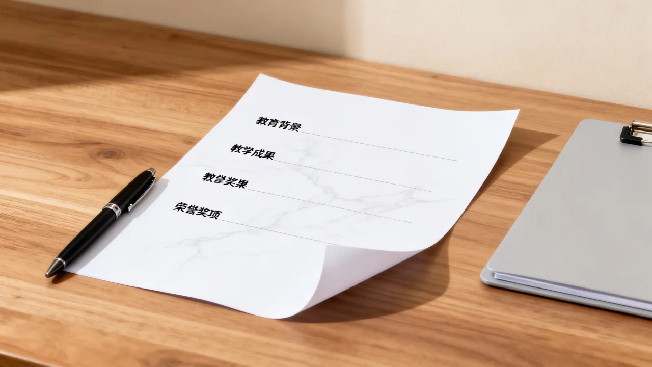 老师简历怎么写啊,优秀教师个人亮点怎么提炼?-图2 老师简历怎么写啊,优秀教师个人亮点怎么提炼?-图2