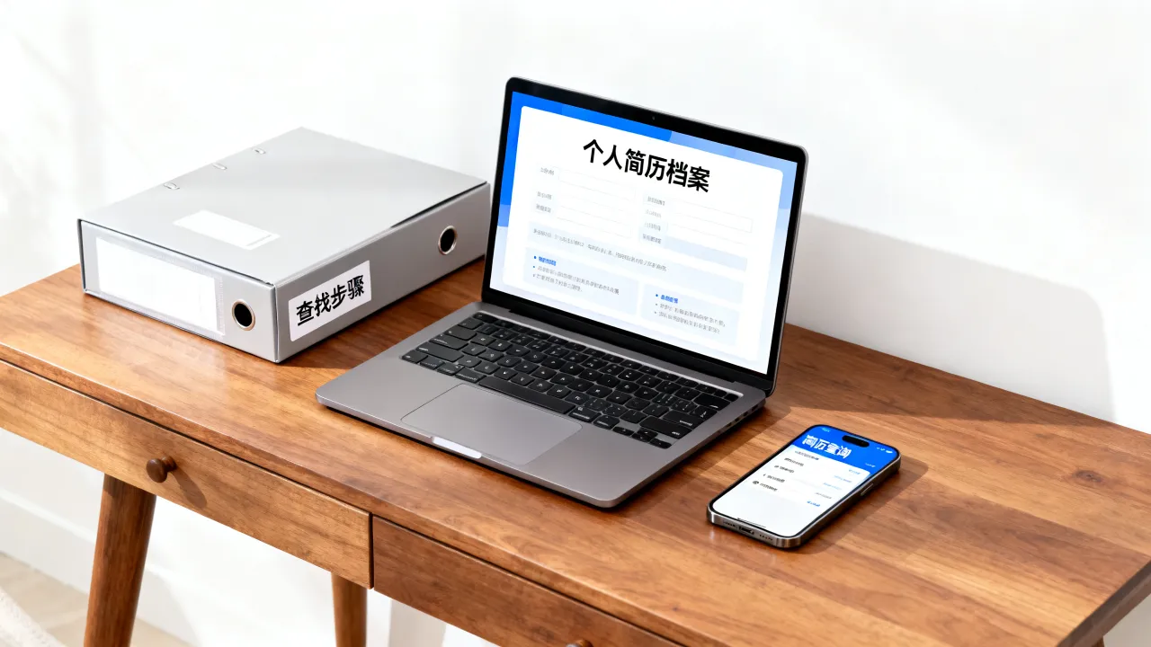 怎么查自己的简历，如何快速找到我的个人简历档案？-图1
