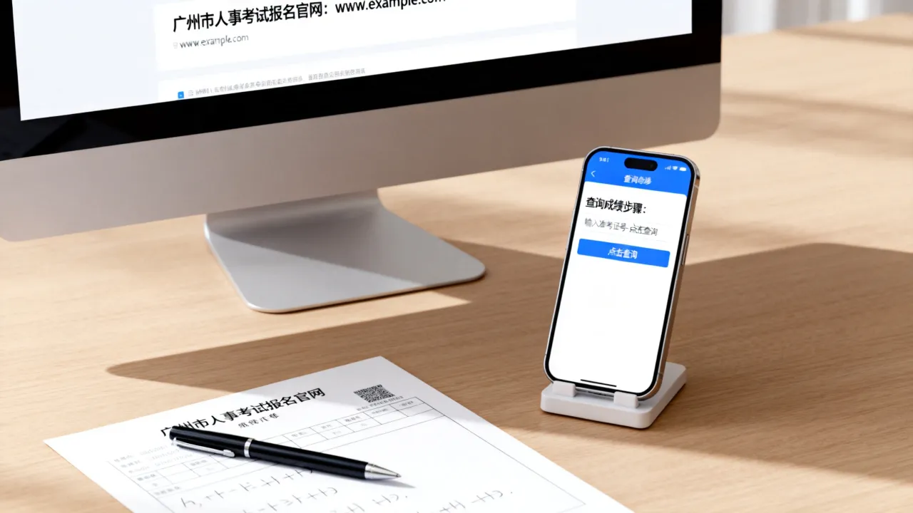 广州市人事考试报名官网是什么,怎么查询成绩?-图2 广州市人事考试报名官网是什么,怎么查询成绩?-图2