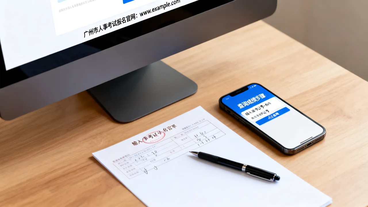 广州市人事考试报名官网是什么,怎么查询成绩?-图3 广州市人事考试报名官网是什么,怎么查询成绩?-图3
