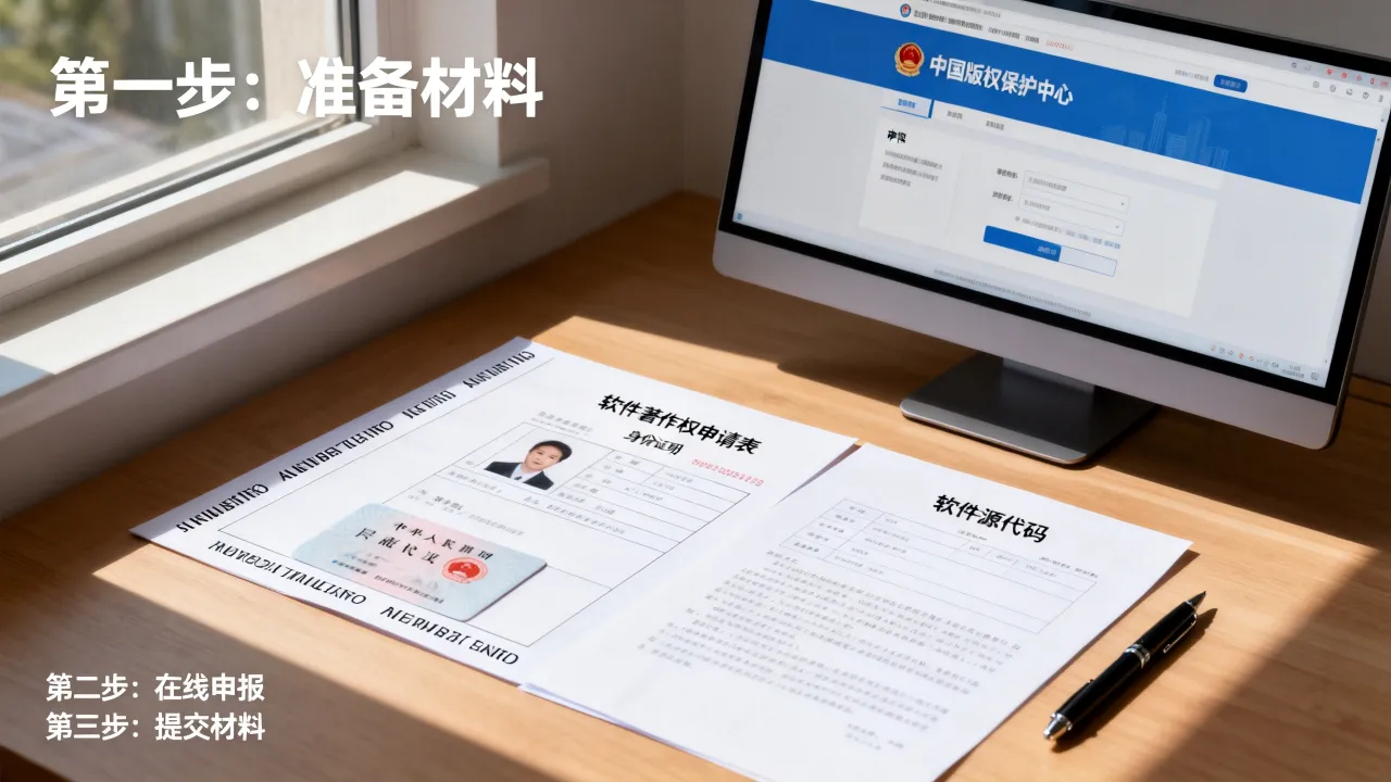 软件如何申报?软件著作权登记流程及所需材料详解-图2 软件如何申报?软件著作权登记流程及所需材料详解-图2