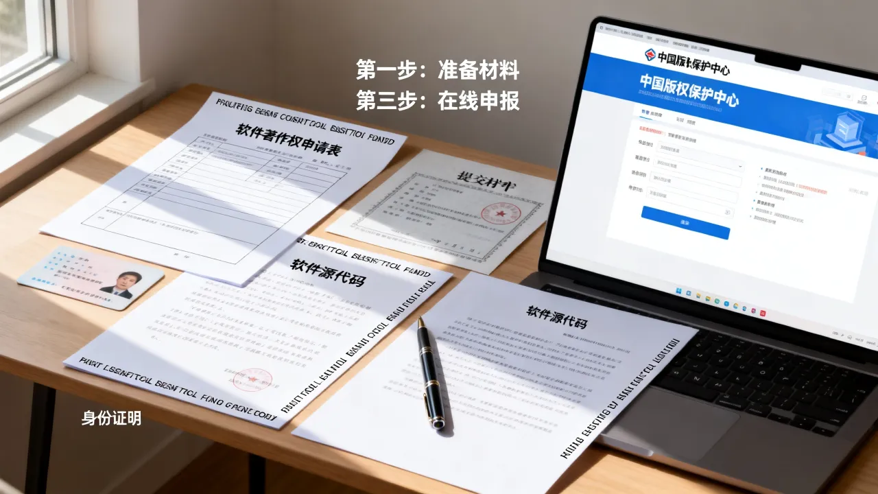 软件如何申报?软件著作权登记流程及所需材料详解-图3 软件如何申报?软件著作权登记流程及所需材料详解-图3