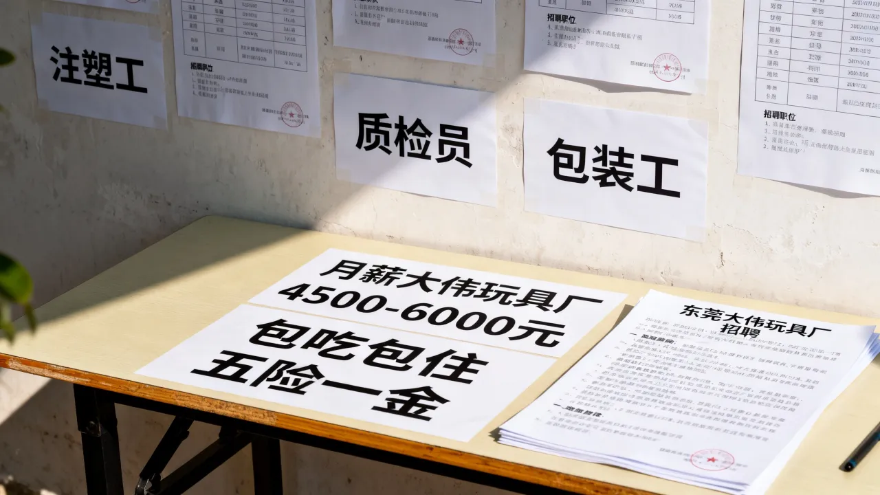 东莞大伟玩具厂招聘有哪些职位，待遇怎么样，长尾词，招聘信息最新-图1